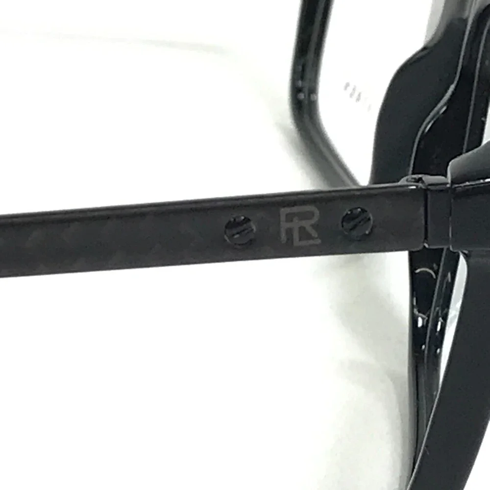 Ralph Lauren Eyeglasses Frames RL6163 5001 Black Gray Carbon Fiber 55-17-145